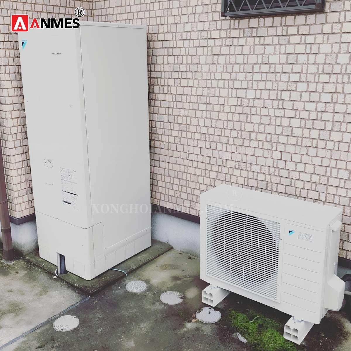 Ưu điểm nổi bật của máy nước nóng trung tâm - Heatpump DAIKIN EQ46XV 460L